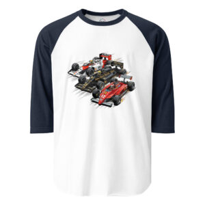Camiseta con Manga Raglán Tres Cuartos - "Grand Prix Legends" - Imagen 7