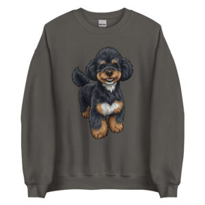 Sudadera Unisex Crewneck - "Amor Incondicional: Perro con Estilo" - Imagen 10