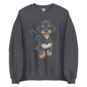 Sudadera Unisex Crewneck - "Amor Incondicional: Perro con Estilo" - Imagen 8