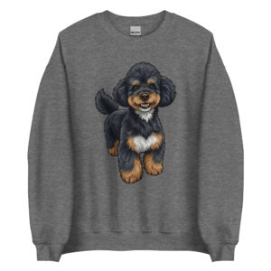 Sudadera Unisex Crewneck - "Amor Incondicional: Perro con Estilo" - Imagen 13