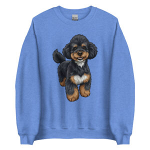 Sudadera Unisex Crewneck - "Amor Incondicional: Perro con Estilo" - Imagen 16
