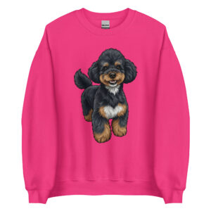 Sudadera Unisex Crewneck - "Amor Incondicional: Perro con Estilo" - Imagen 12