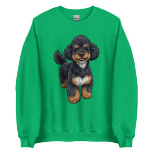 Sudadera Unisex Crewneck - "Amor Incondicional: Perro con Estilo" - Imagen 15
