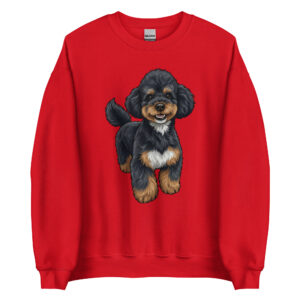 Sudadera Unisex Crewneck - "Amor Incondicional: Perro con Estilo" - Imagen 7