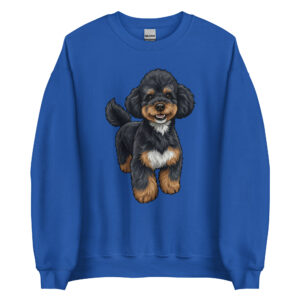 Sudadera Unisex Crewneck - "Amor Incondicional: Perro con Estilo" - Imagen 9