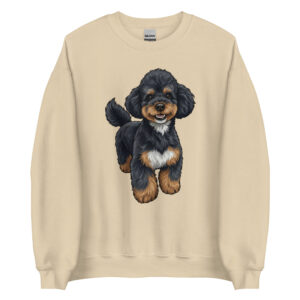 Sudadera Unisex Crewneck - "Amor Incondicional: Perro con Estilo" - Imagen 19