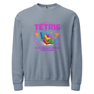 Sudadera Unisex Premium "Tetris 8-Bit Champ" – Edición Retro Arcade - Imagen 6