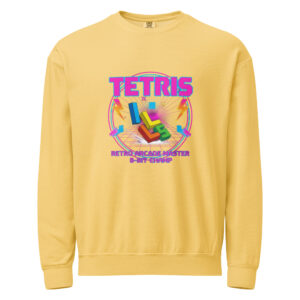 Sudadera Unisex Premium "Tetris 8-Bit Champ" – Edición Retro Arcade - Imagen 8