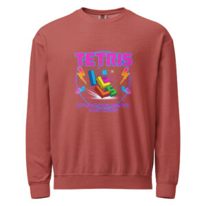 Sudadera Unisex Premium "Tetris 8-Bit Champ" – Edición Retro Arcade - Imagen 3