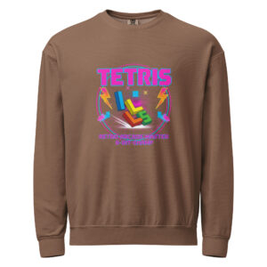 Sudadera Unisex Premium "Tetris 8-Bit Champ" – Edición Retro Arcade - Imagen 4
