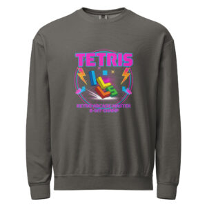 Sudadera Unisex Premium "Tetris 8-Bit Champ" – Edición Retro Arcade - Imagen 2