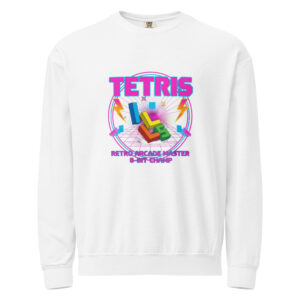 Sudadera Unisex Premium "Tetris 8-Bit Champ" – Edición Retro Arcade - Imagen 10