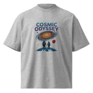 Camiseta Oversize Orgánica "Cosmic Odyssey" - Stone Edition - Imagen 4