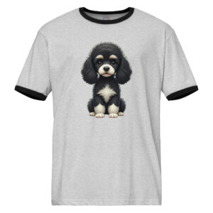 Camiseta Unisex Ringer – Puppy Edition - Imagen 2