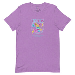Camiseta de manga corta unisex Vintage Tetris - Imagen 11