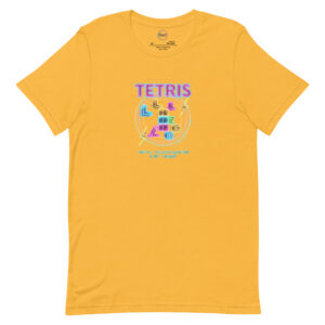 Camiseta de manga corta unisex Vintage Tetris - Imagen 12