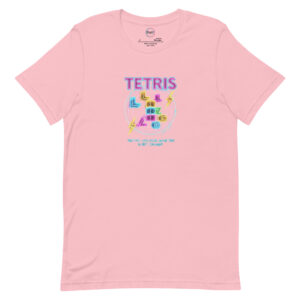 Camiseta de manga corta unisex Vintage Tetris - Imagen 13