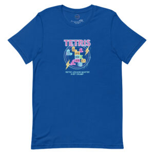 Camiseta de manga corta unisex Vintage Tetris - Imagen 5