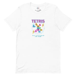 Camiseta de manga corta unisex Vintage Tetris - Imagen 16