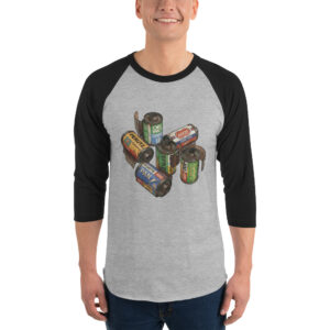 Camiseta con manga raglán tres cuartos Clásicos del Cuarto Oscuro - Imagen 4