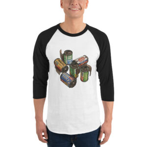 Camiseta con manga raglán tres cuartos Clásicos del Cuarto Oscuro - Imagen 6