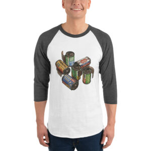 Camiseta con manga raglán tres cuartos Clásicos del Cuarto Oscuro - Imagen 10