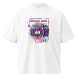 Camiseta Oversize Orgánica "Vintage Shot" - Imagen 5