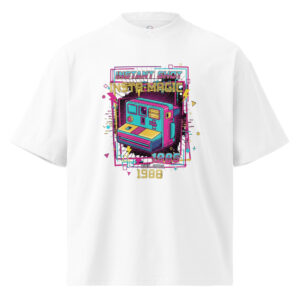 Camiseta Oversize Orgánica "Instant Magic 1985" - Imagen 5